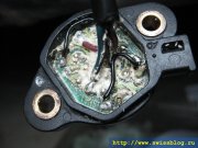 Припаиваем провод, соединяющий резистор 2 и 3 передачи с четвертой